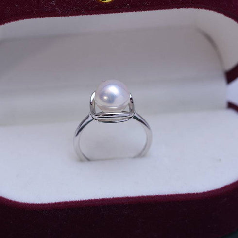 8-9mm Freshwater Pearl & Elowen Ring - House Of Pearls